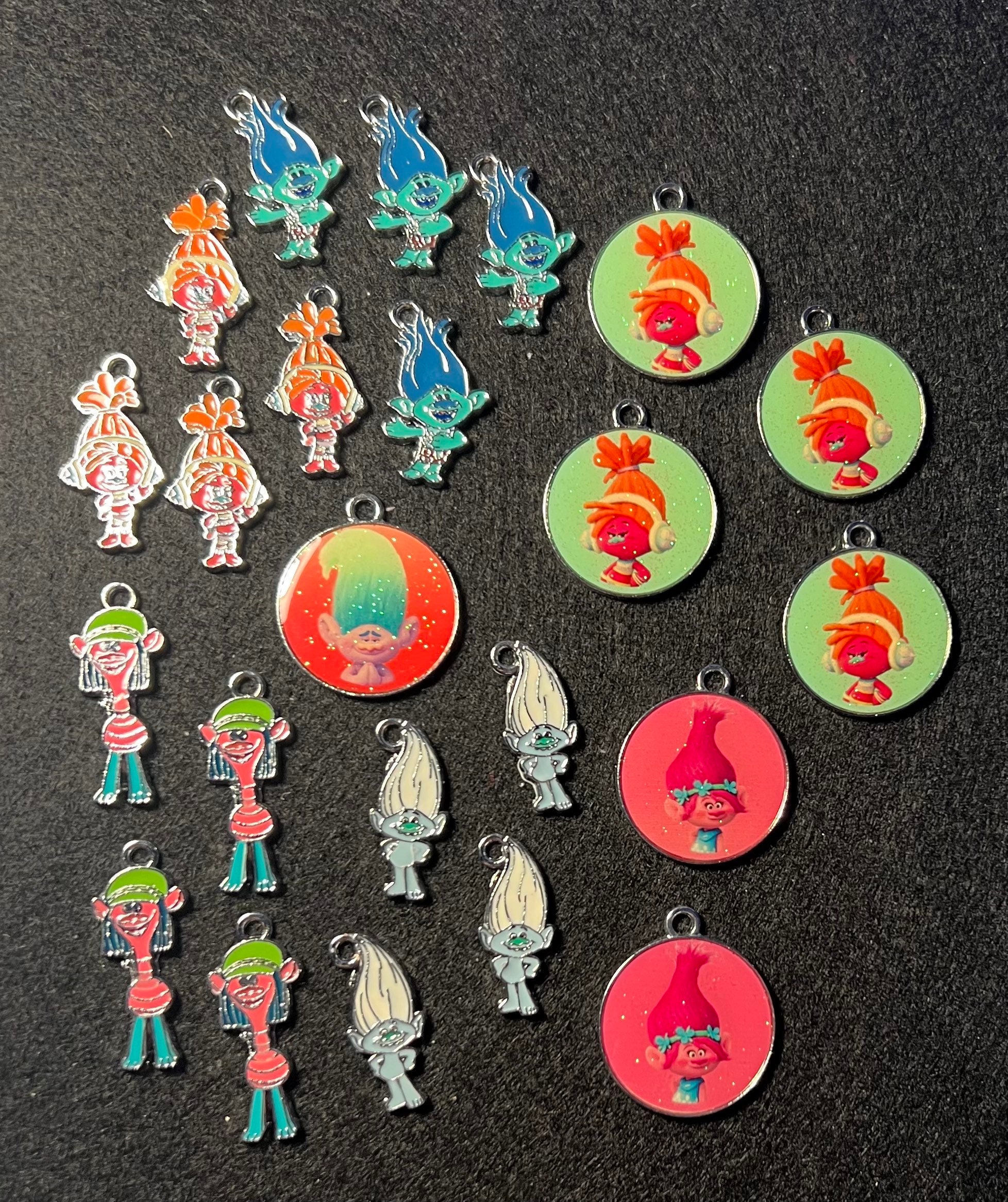 Trolls Shoe Charms 