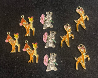 Bambi Thumper Charms