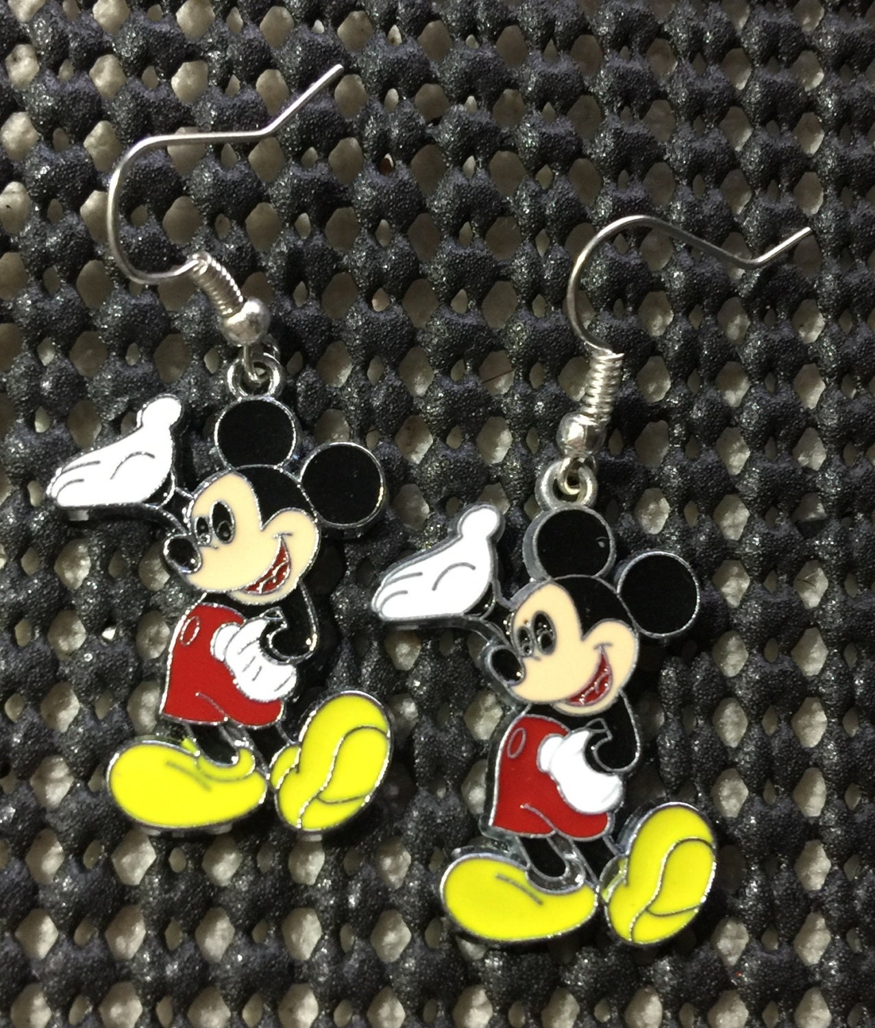 Mickey Mouse Earrings Etsy