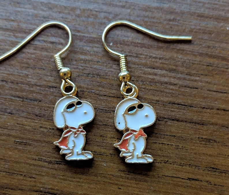 Snoopy and Friends Halloween Earrings Etsy