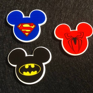 Superhero Pins