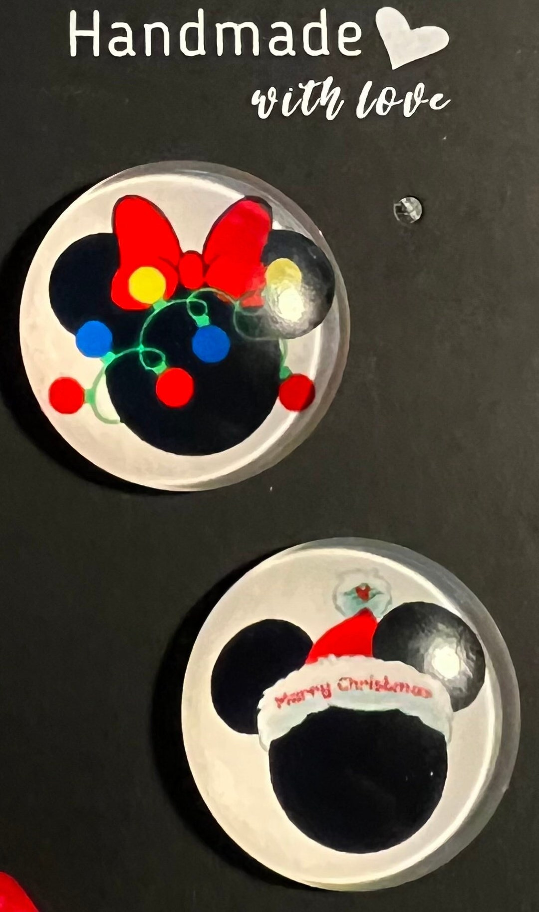 Disney Christmas Pin Set Etsy