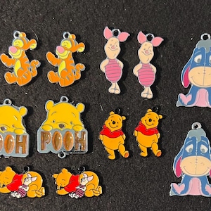 Winnie Pooh and Friends Charms