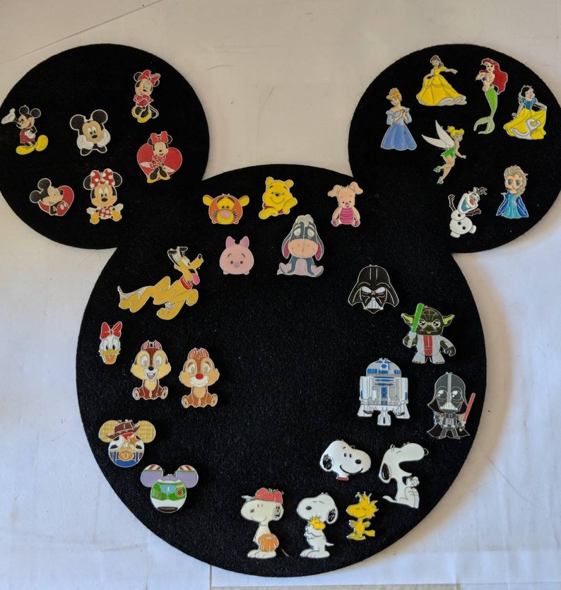 Disney Pin Collectable Cork Board Etsy
