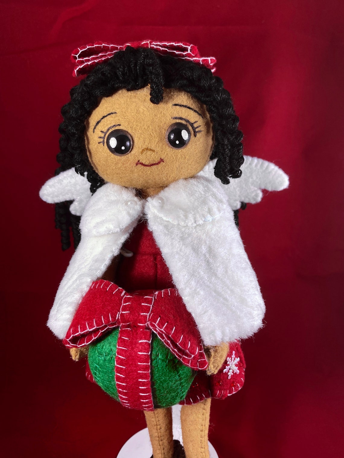 Felt Christmas Angel Doll Pattern PDF Joy Instructions - Etsy
