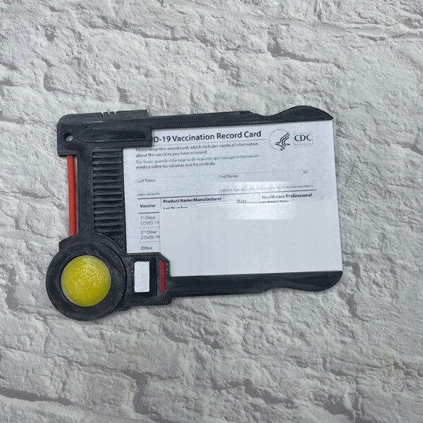 3d printed Vaccination card holder, multi pass vaccine card holder