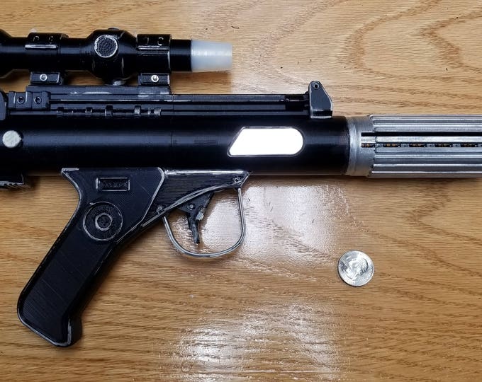 Star Wars DH17 Rebel Fleet Trooper Blaster WORKING Lights and
