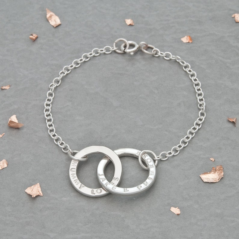 Personalised Handmade Mummy Bracelet Baby Name Bracelet Mum Etsy UK