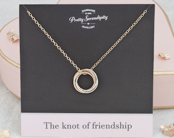 Friendship Knot Necklace - Gifts For Friends