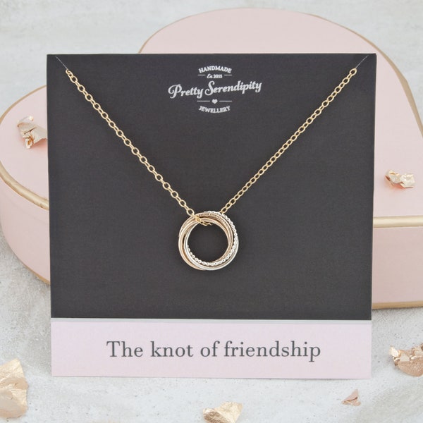 Friendship Knot Necklace - Gifts For Friends