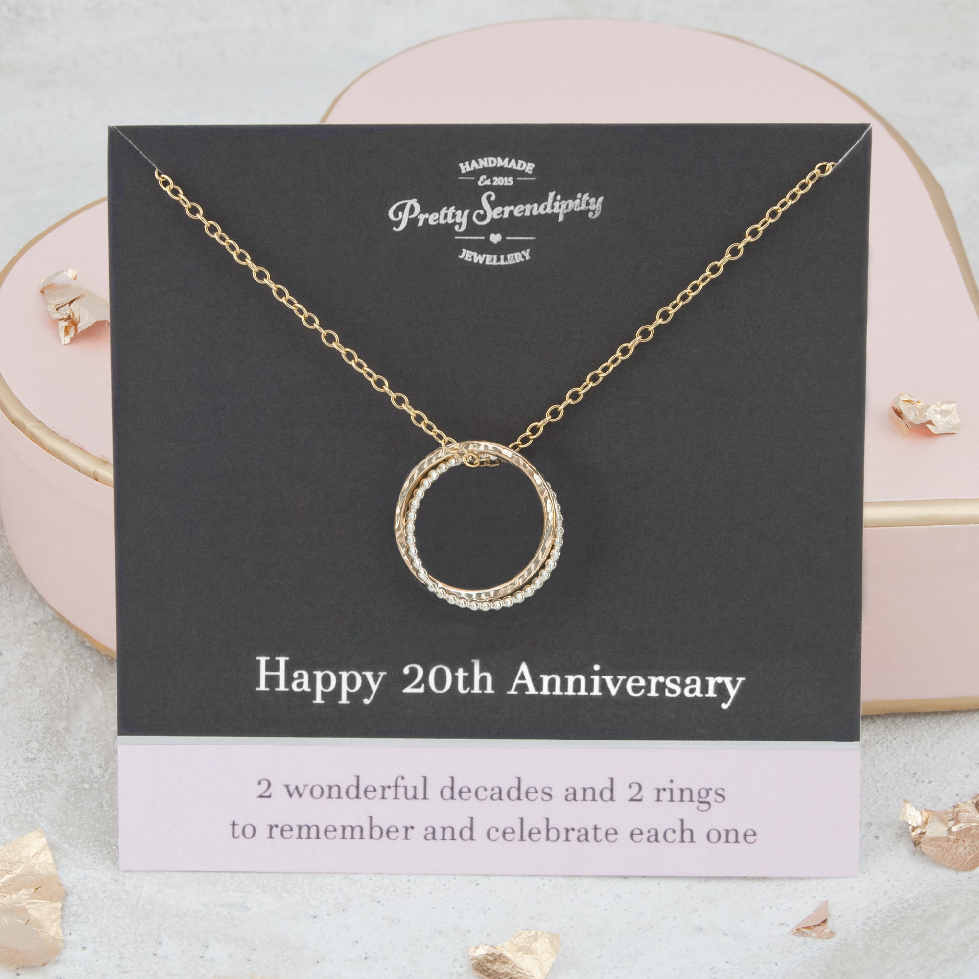 20th Anniversary Jewelry - Etsy