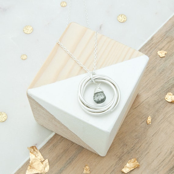50th birthday birthstone necklace deals
