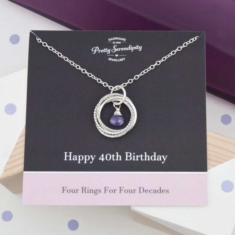 40th jewellery gifts her