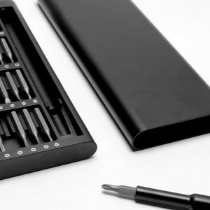 Xiaomi copia Destornillador Set 60hrc Bits magnéticos. Aluminio de la marca Villes