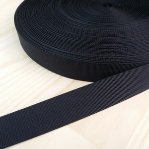 Webbing Double-sided Stripes: 40mm Wide Bag Strapping. Various