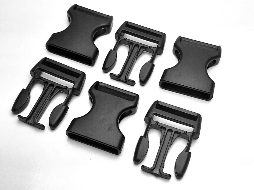 Quick Click Buckle Quick Side Release Buckles - Black 20mm - Etsy