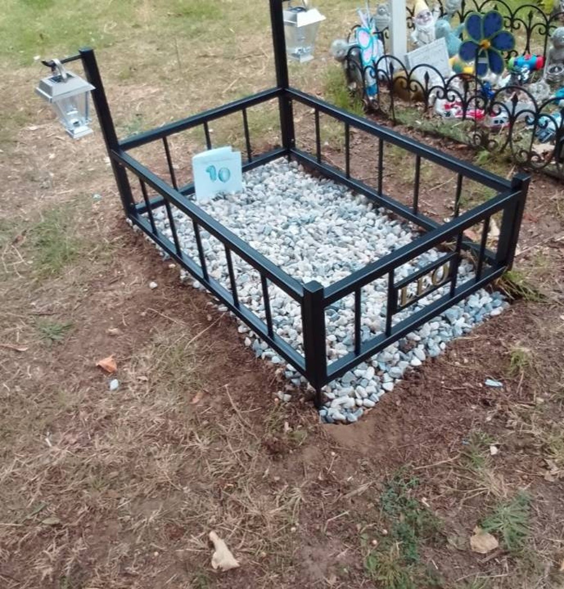 Grave Surround Memorial Fence Bespoke Memorial Fence Etsy UK