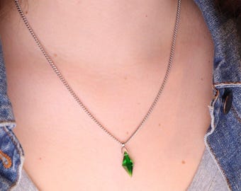 The Sims Crystal Glass Plumbob Necklace