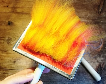 Cardadoras manuales para lana, cardadora de lana (Reino Unido), cardadora manual, peines para lana, peines de cardado, peine para cardar lana, cardadoras para lana, peine para lana con cardadora de tijera.