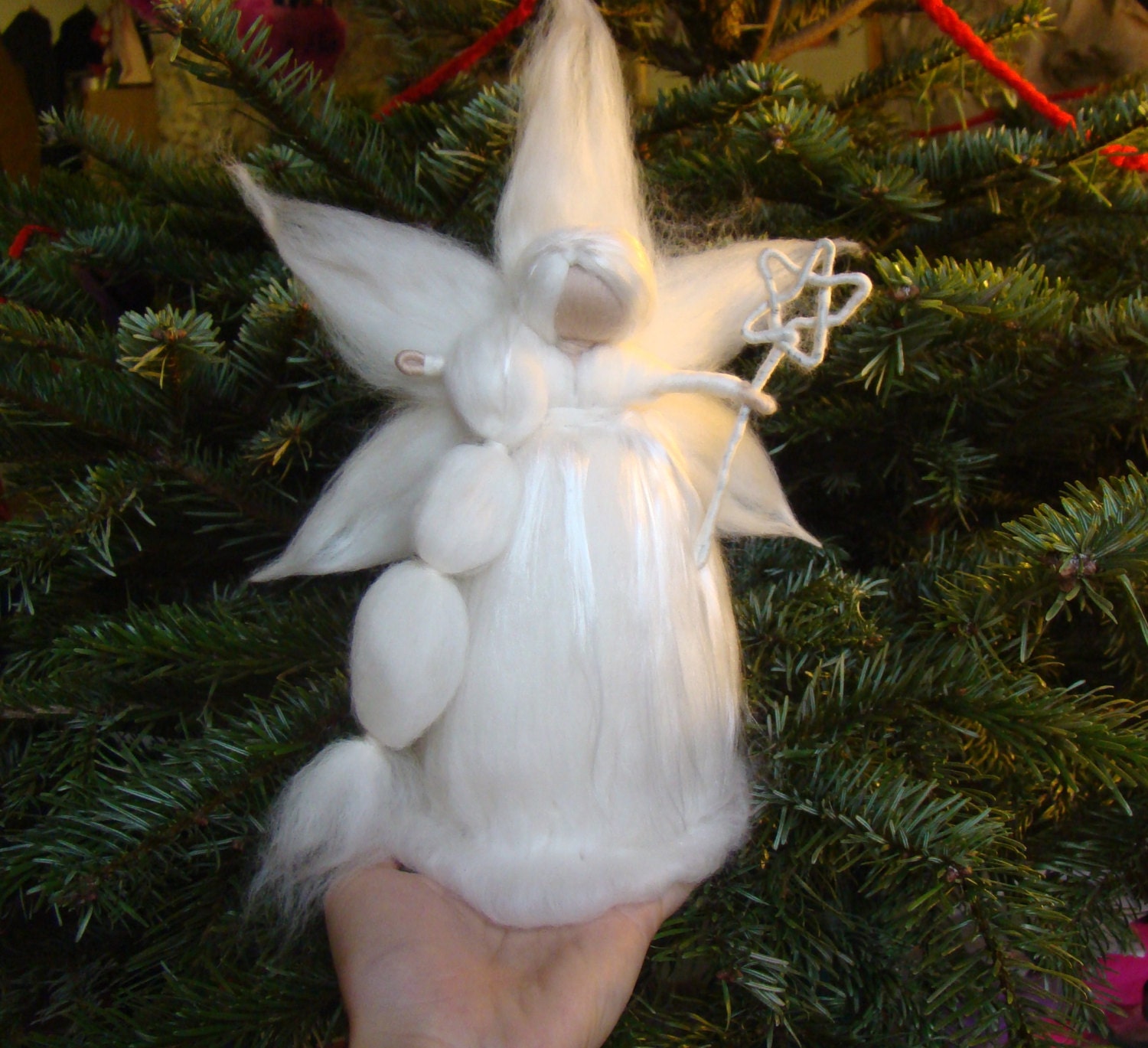 Tree Topper Fairy Tree Topper Fairy Star Angel Topper Pagan Etsy UK