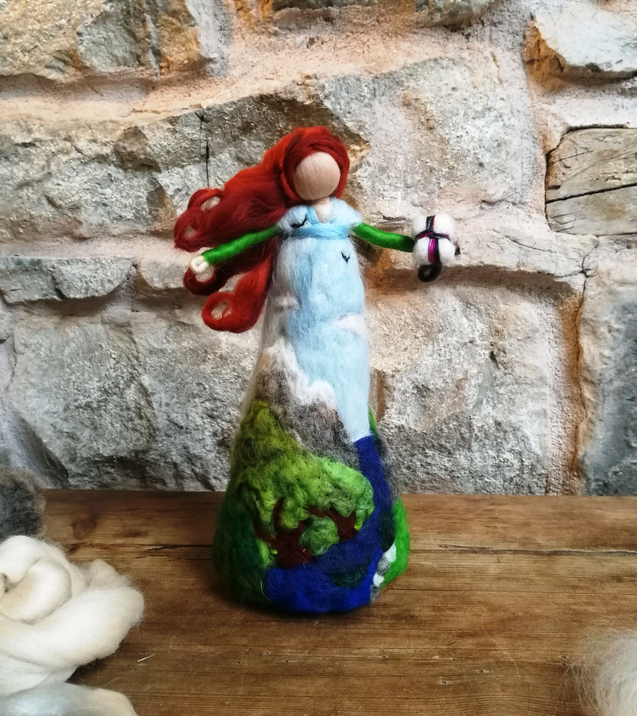 Pagan Tree Topper Wiccan Tree Topper Landscape Tree Topper Etsy UK