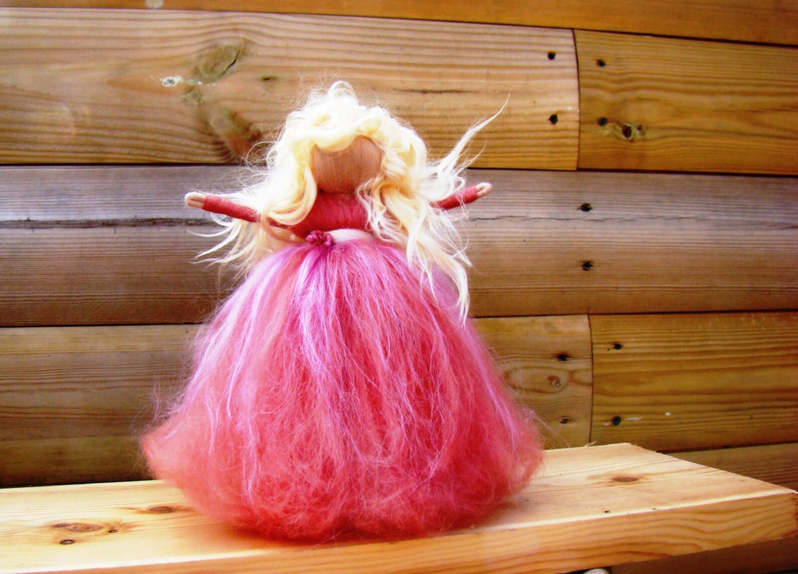 Pink Tree topper Waldorf Kerstfee Kerstboom topper vilt kerst Etsy