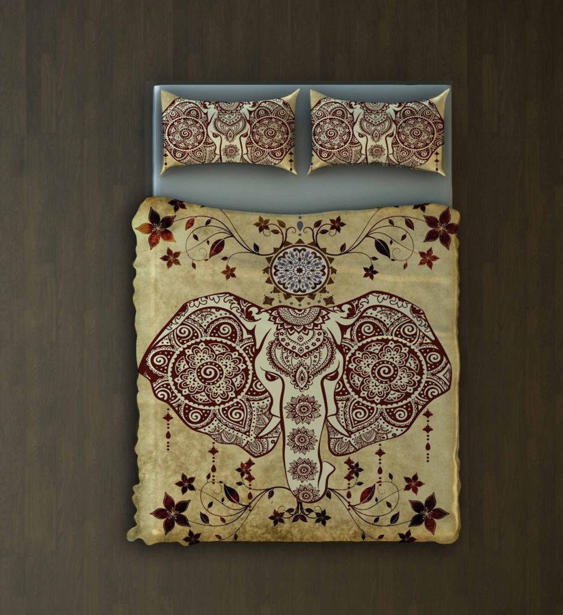 Elephant Bedding Sets Elephant Bedroom Elephant Bedding Etsy