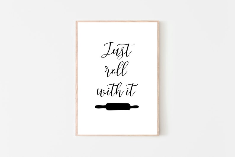 Funny Kitchen Decor Quotes Set of 4 Instant Download Etsy