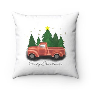 Rae Dunn Christmas Inspired Pillows with FREE Christmas Pillow SVG! - Leap  of Faith Crafting