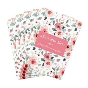 Cartes à jouer personnalisées pour la fête des mères | Meilleur jeu de cartes de maman de tous les temps | Jeu de cartes personnalisé | Jeu de cartes florales | Cadeau personnalisé des enfants
