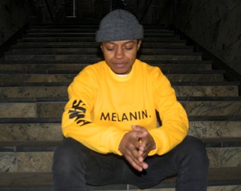 Yellow melanin best sale hoodie