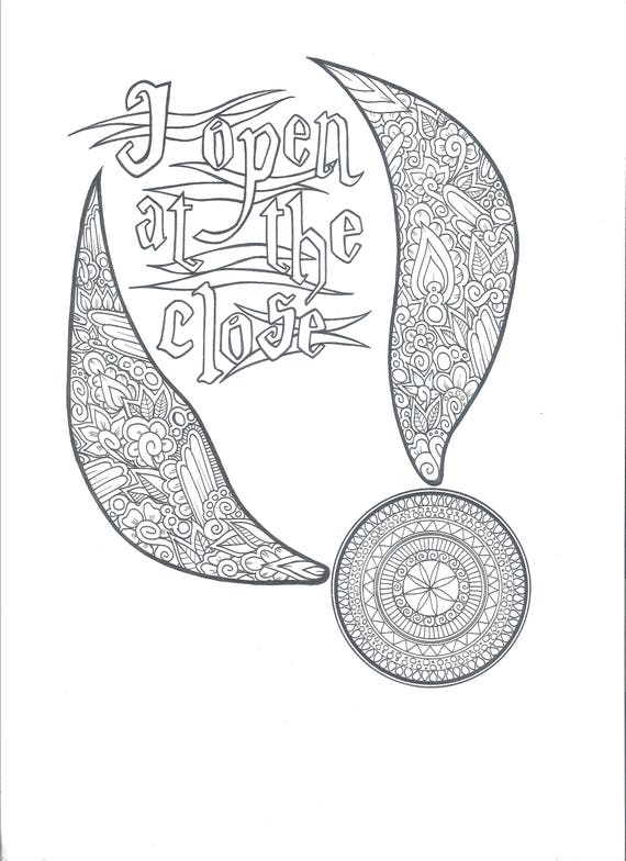 Harry Potter Snitch Coloring Page Coloring Pages