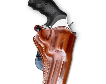 GP-100 4.20" Custom Holster, Hand Crafted, Hand Made, Right Hand Draw, Brown Color #1033#
