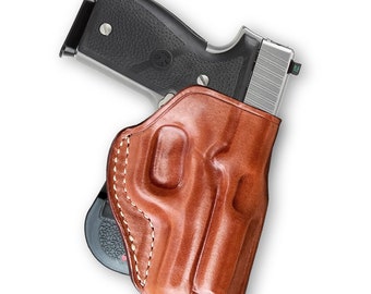Kahr-Type K9/P40/CW40/P45/CW45 Custom Holster, Hand Crafted, Hand Made, Right Hand Draw, Brown Color #1112#