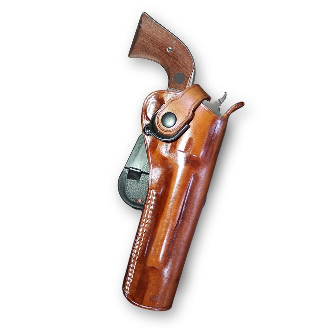 Leather Paddle Revolver Holster Ruger Single Six Series 22 LR Etsy