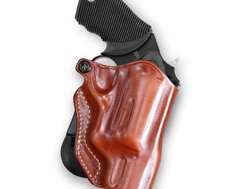 Taurus Judge (2-1/2'' cyl) 410GA/45LC Polymer 2.50" Barrel, Custom Holster, Hand Crafted, Hand Made, Right Hand Draw #1164#