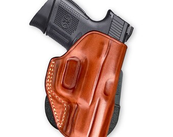 S&W Model 3913 Ladysmith 9mm 3.5'' Barrel, Custom Holster, Hand Crafted, Hand Made, Right Hand Draw #1397#