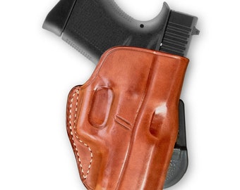 Kahr-Type PM45 3.24" Custom Holster, Hand Crafted, Hand Made, Right Hand Draw, Brown Color #1116#