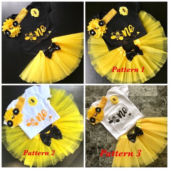 1st birthday bee outfit