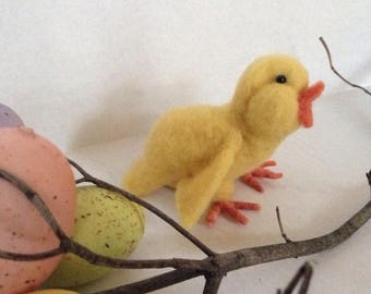 Needle Felted Chick