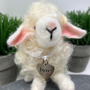 Sheep Needle Felted