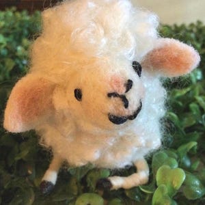 Sheep Needle Felted
