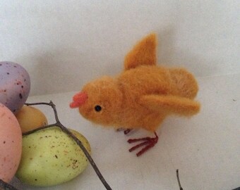 Needle Felted Chick