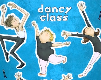 Dancy Class stickers