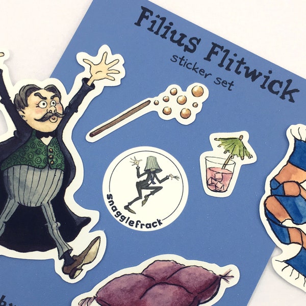 Filius Flitwick Sticker Set