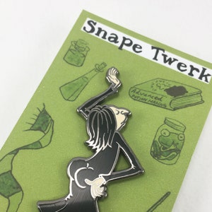 Snape Twerk Enamel Pin