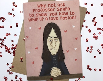 Snape Valentine's card
