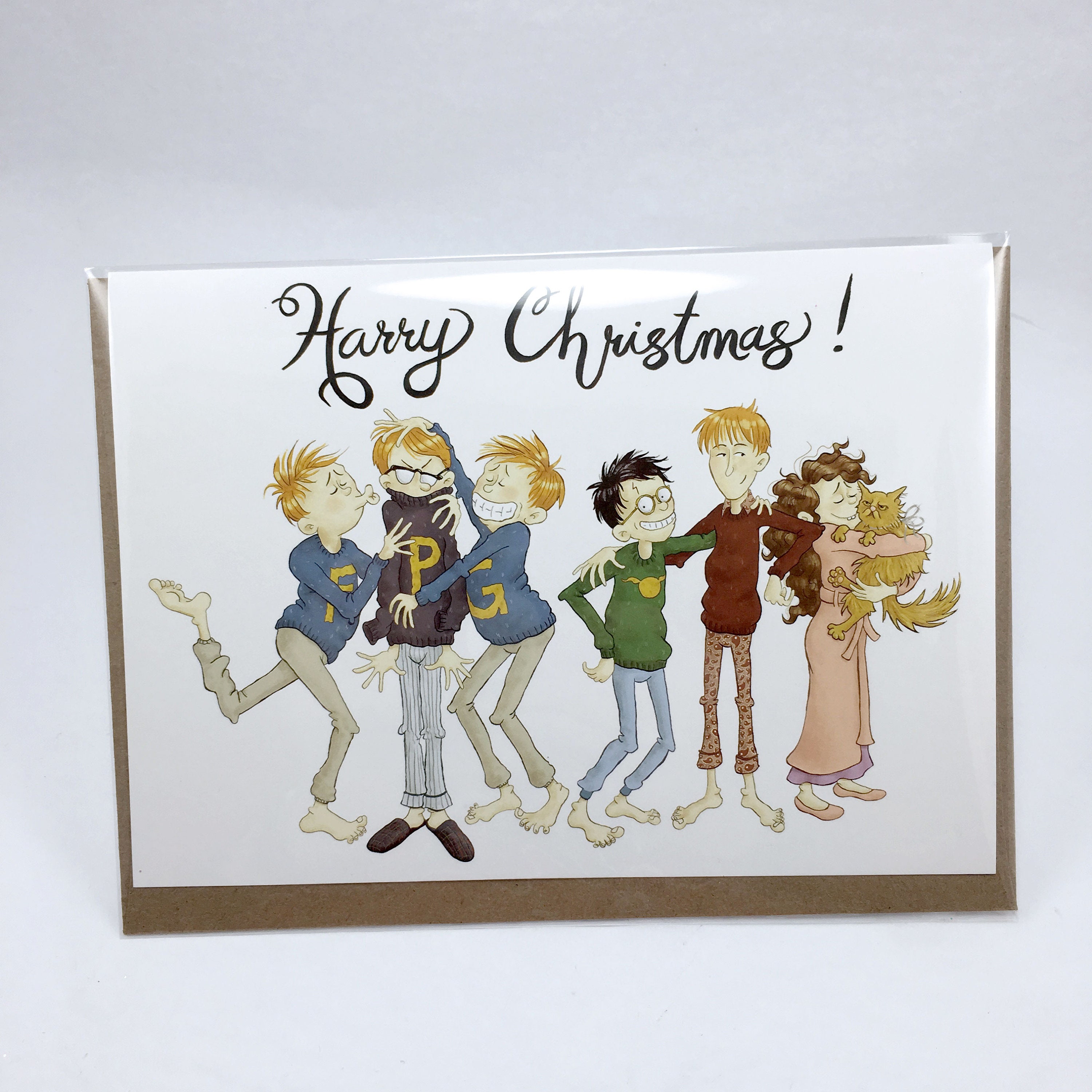 Harry Christmas card | Etsy