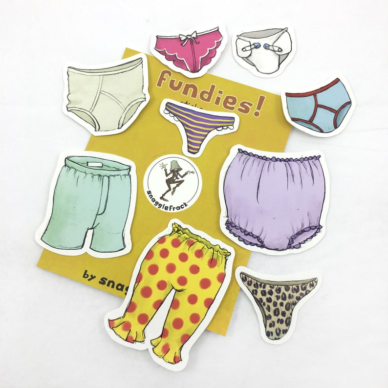 Fundies Sticker Set image 3