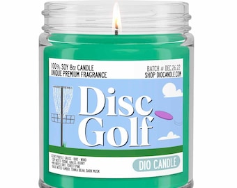 Disc Golf Candle